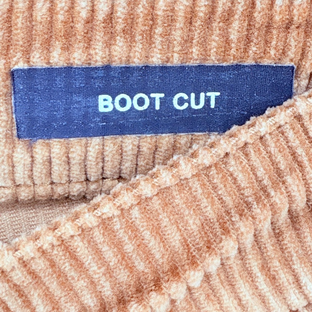 Judy Blue Mid Rise Camel Tan Corduroy Bootcut Pants Size 11/30 Stretch Boho - Picture 7 of 10